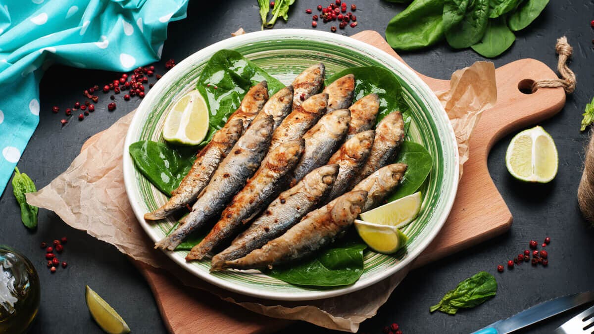 Plat aux sardines