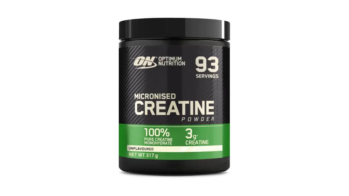 Suplementos para ganar masa muscular: creatina monohidratada.