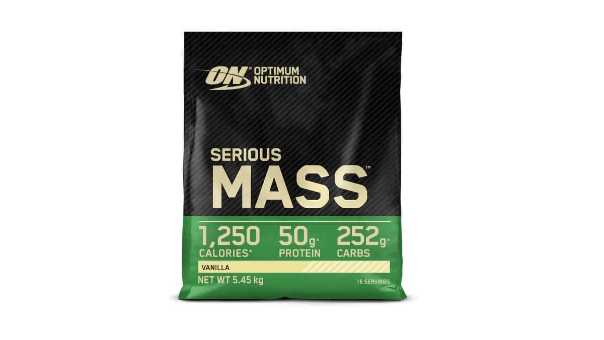 Suplementos masa muscular: gainers.