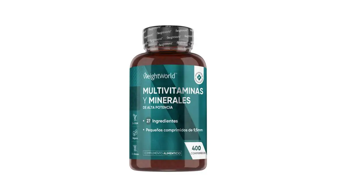 Suplementos: multivitamínicos.
