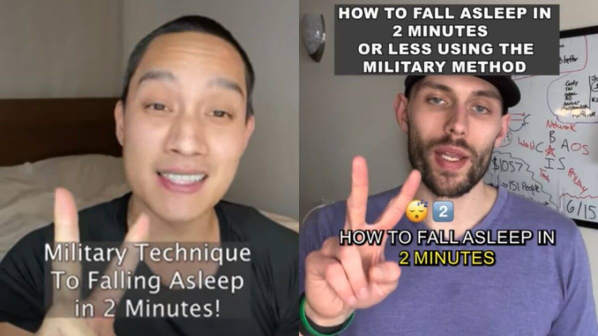 Esta técnica militar te ayuda a dormir en dos minutos
