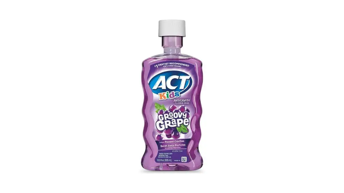 Enjuague bucal Act Kids.