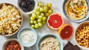 7 meriendas saludables y saciantes