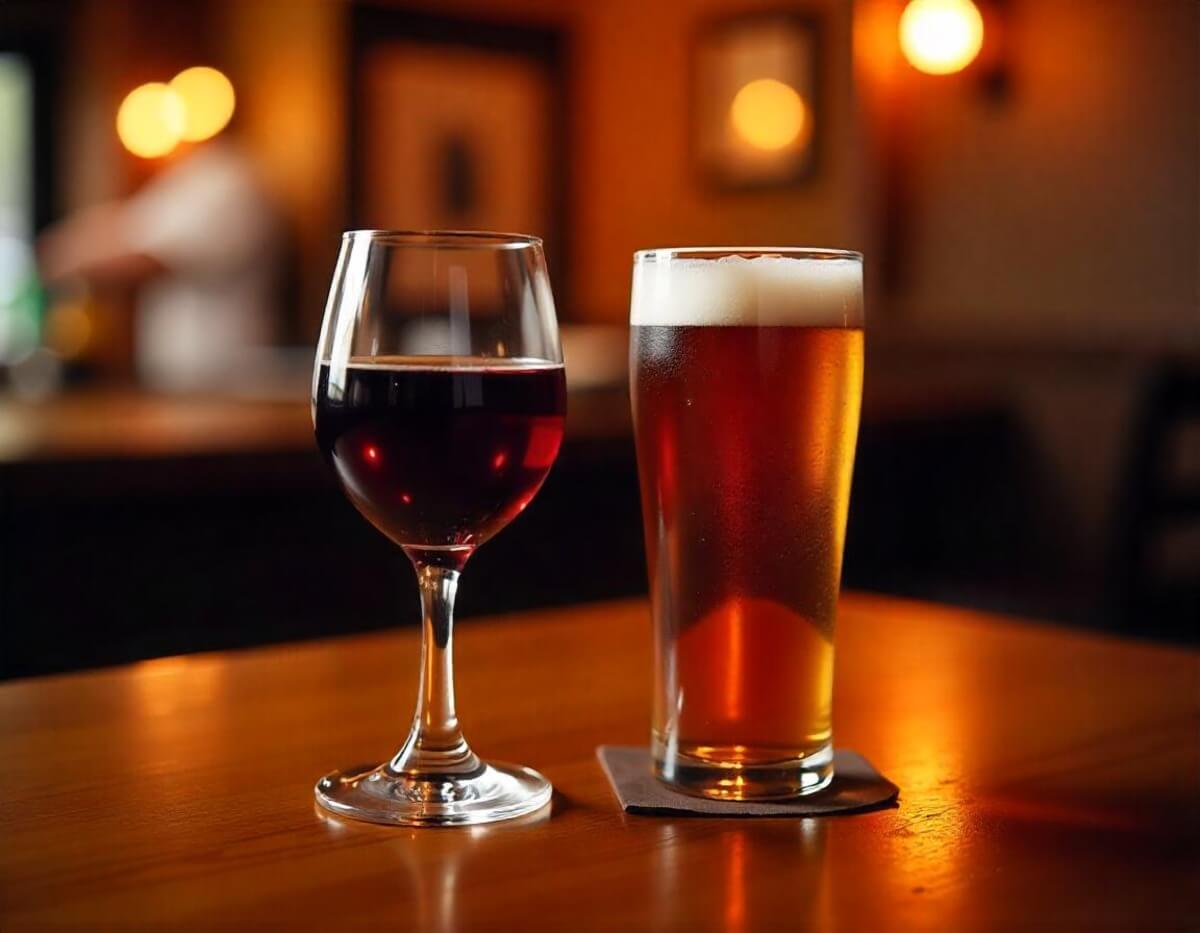 Cerveza o vino: ¿cuál engorda más?