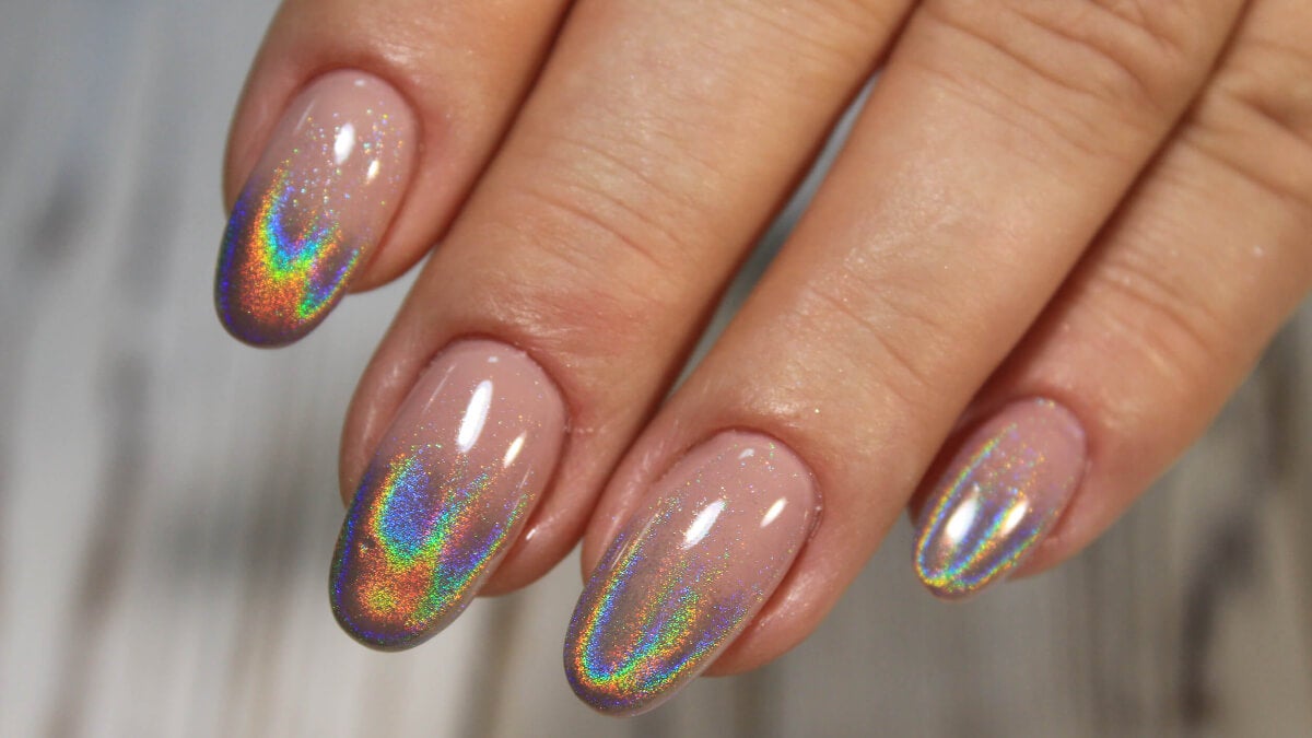 Aurora nails.