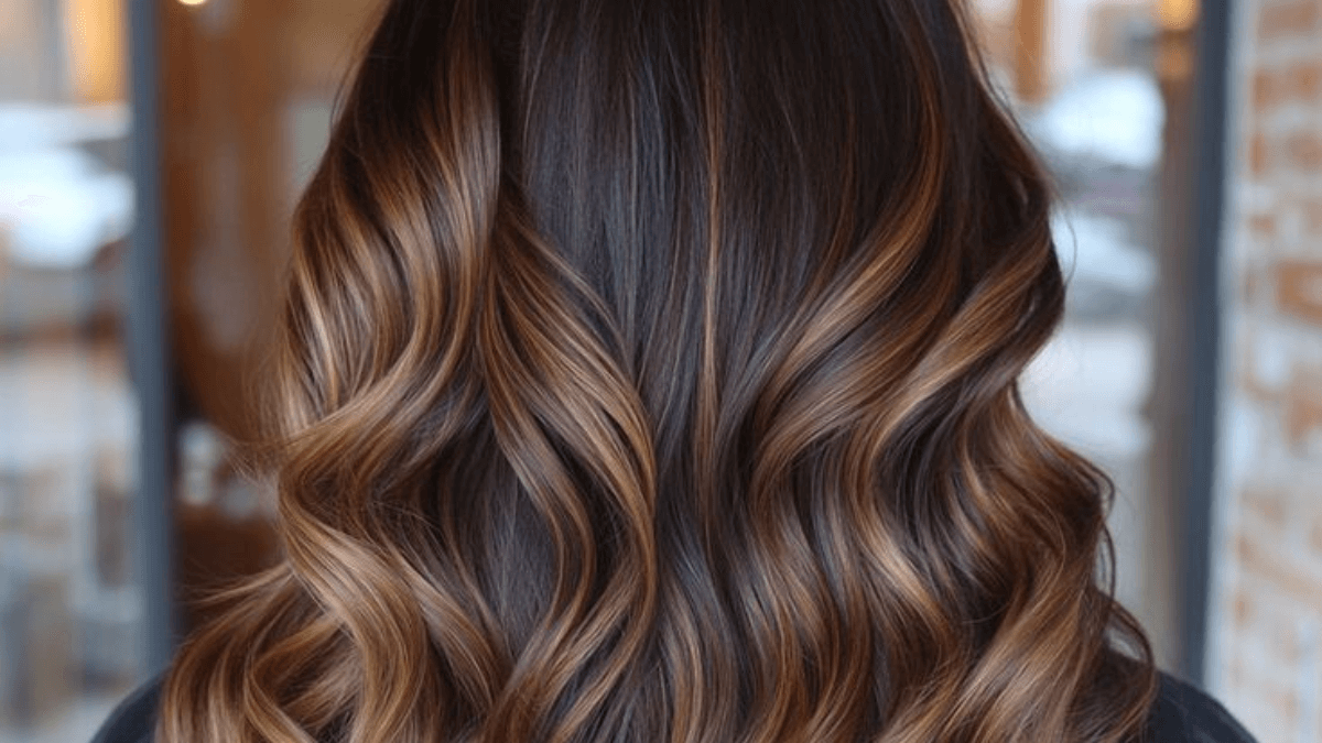 Balayage caramelo.