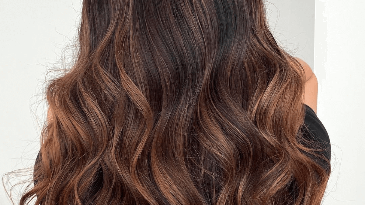 Balayage chocolate.