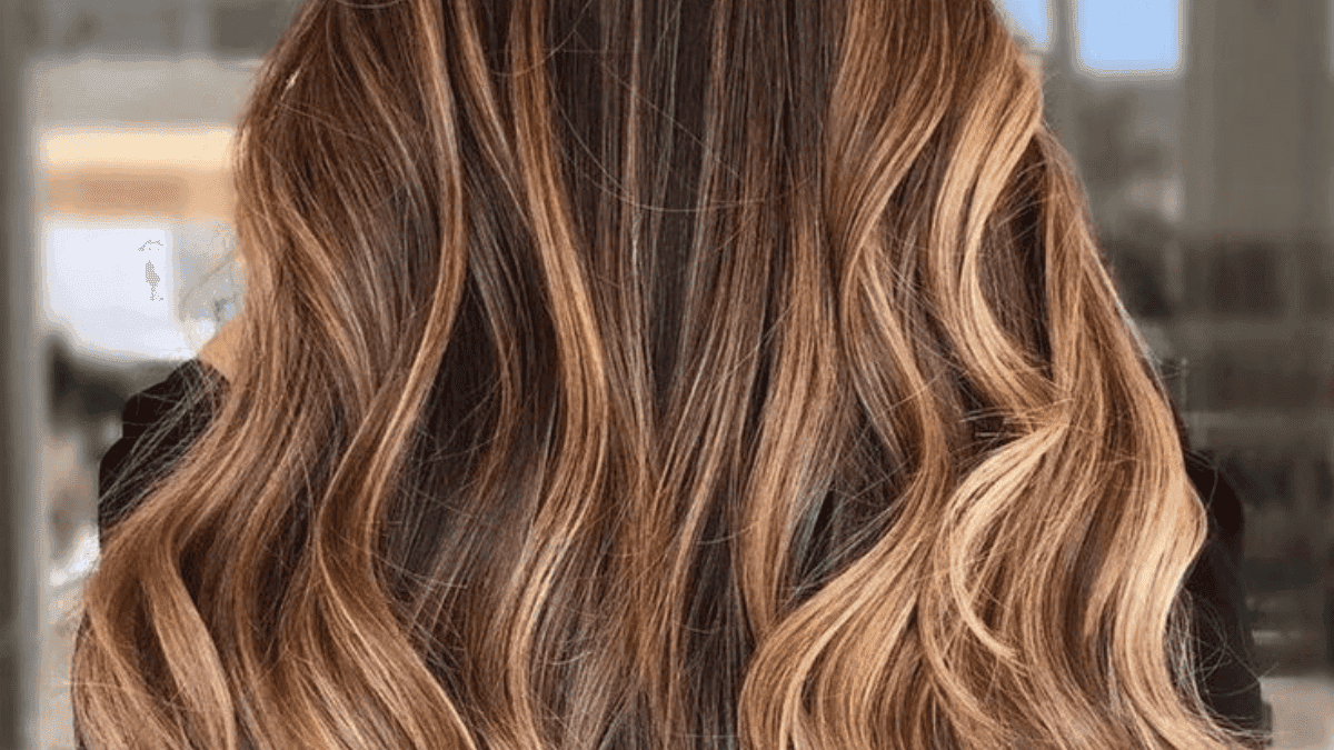 Balayage dorado.