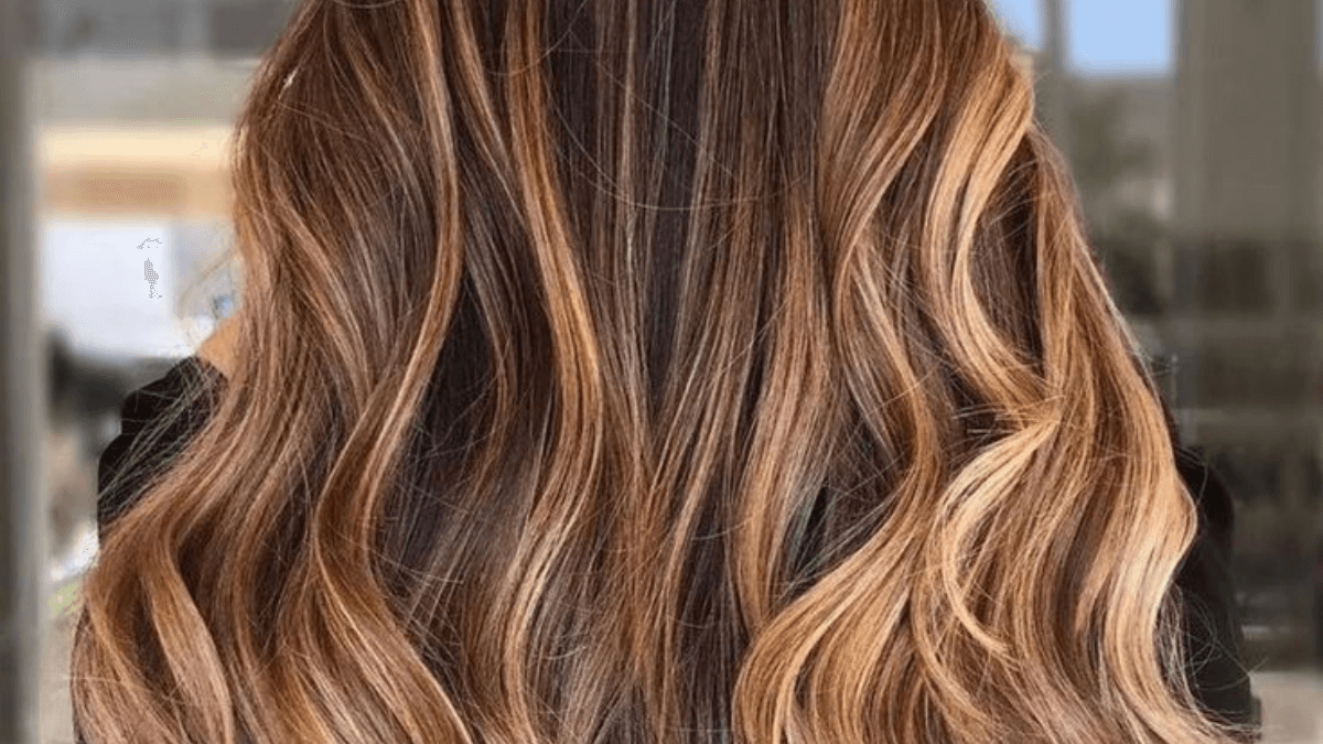 Balayage dorado.