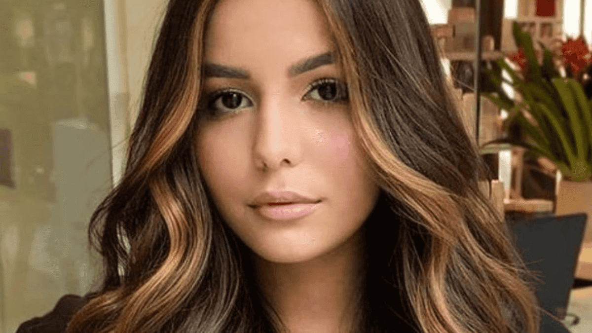Balayage toffee quemado.