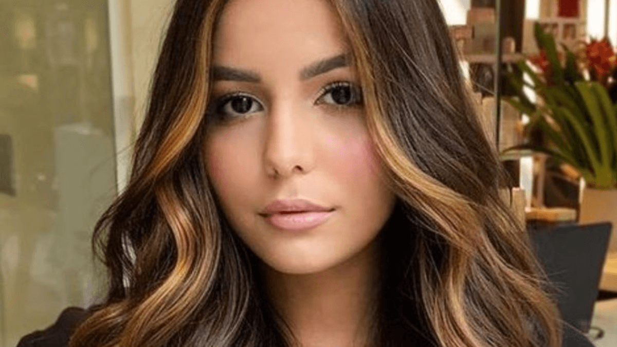 Balayage toffee quemado.