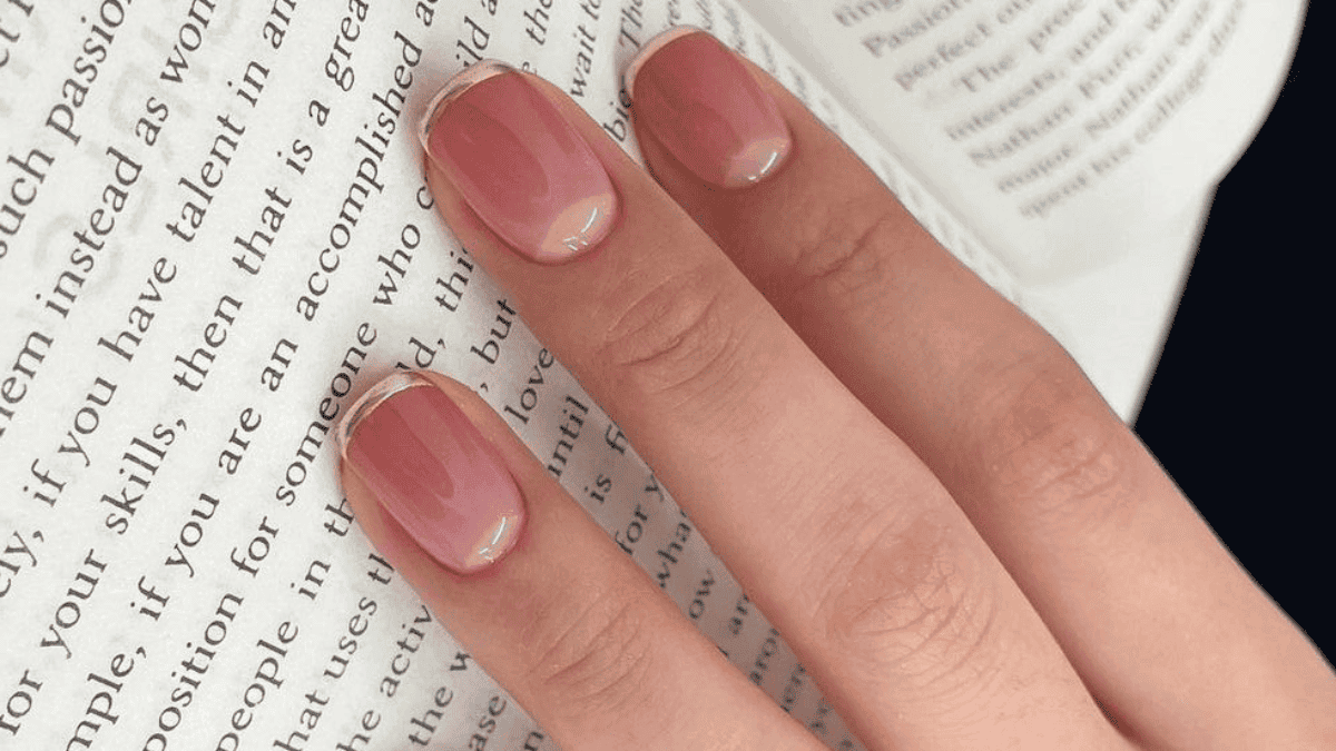 Uñas francesas jelly.