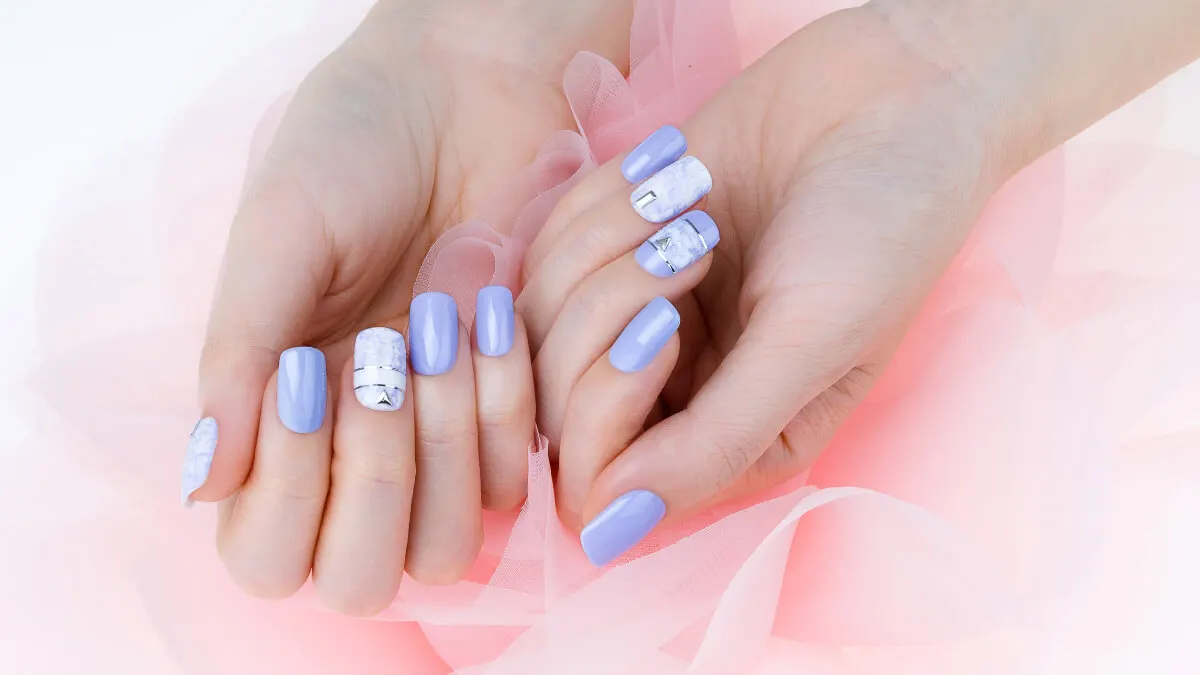 Nail art.
