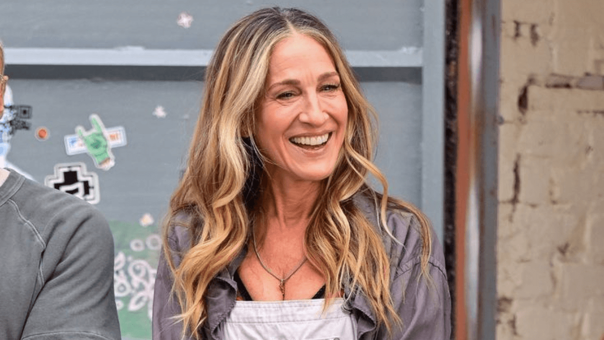 Sarah Jessica Parker con balayage invertido. 