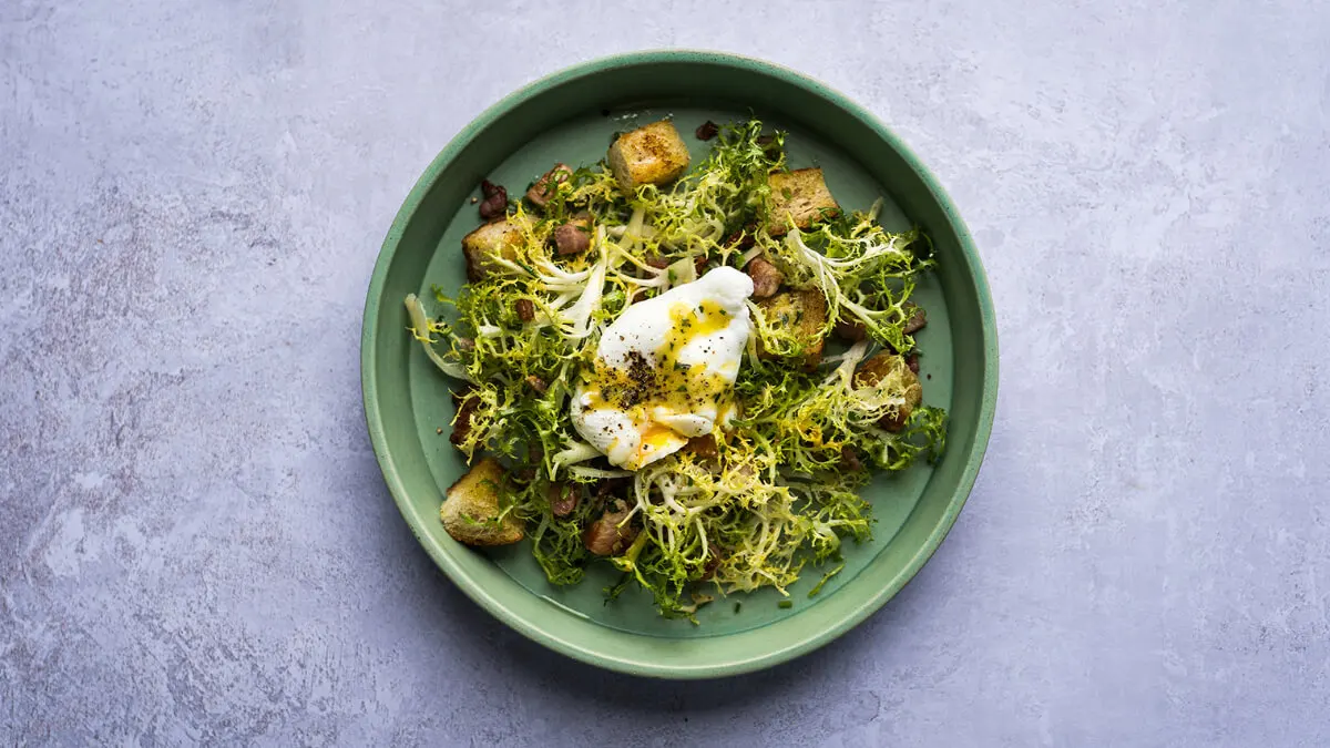 Ensalada de escarola.