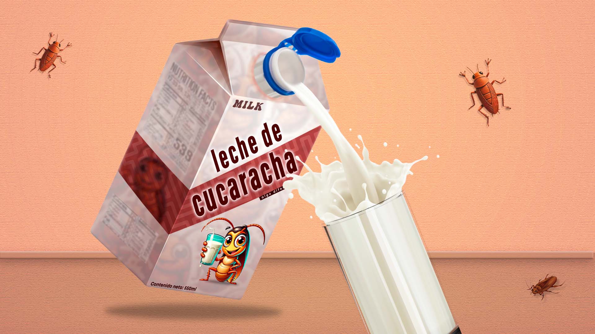 ¿Qué es la leche de cucaracha y por qué podría ser el superalimento del futuro?