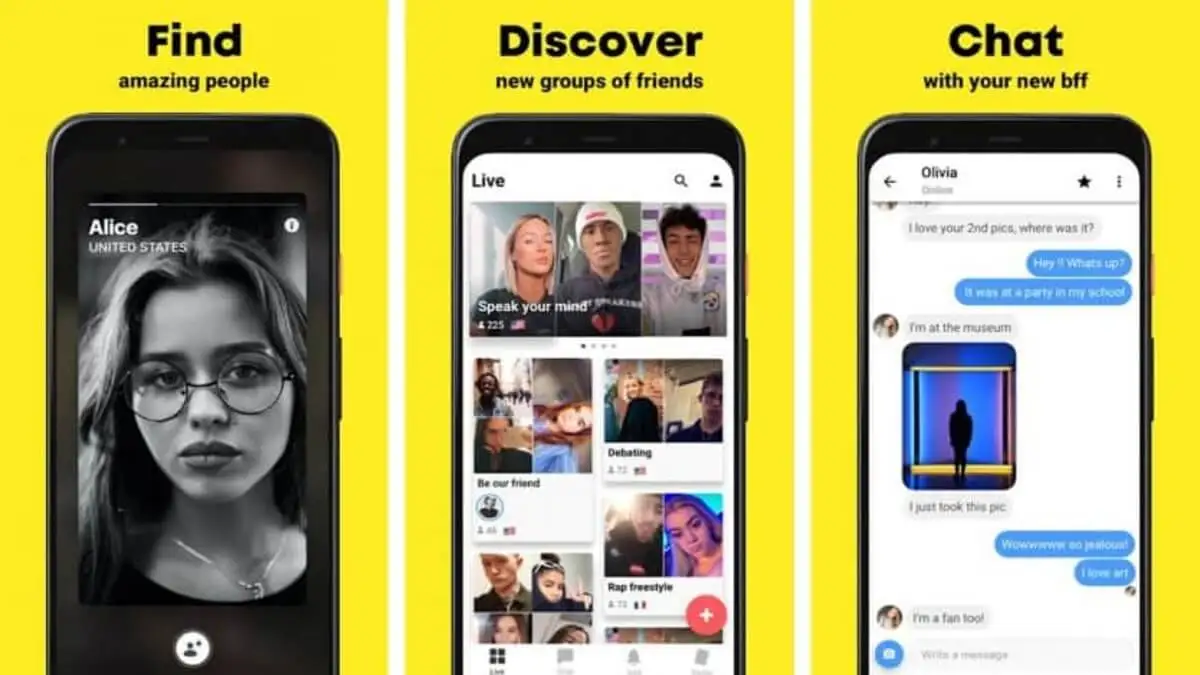 Las 12 mejores apps gratis para conocer gente nueva y hacer amigos:YUBO