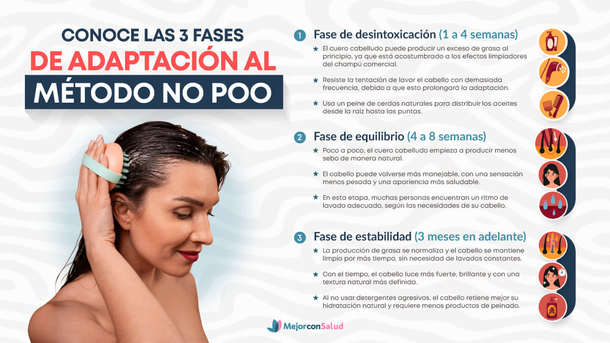 Fases de adaptación al método no poo. 