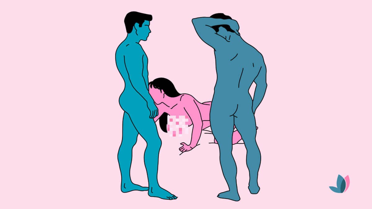 De 20 bästa positionerna för en trevlig trekant