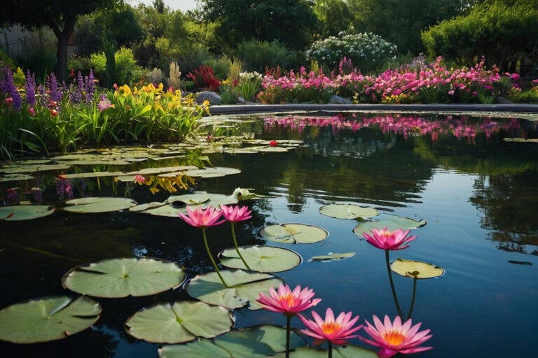 11 plantas acuáticas fácil de cuidar para tener en el estanque