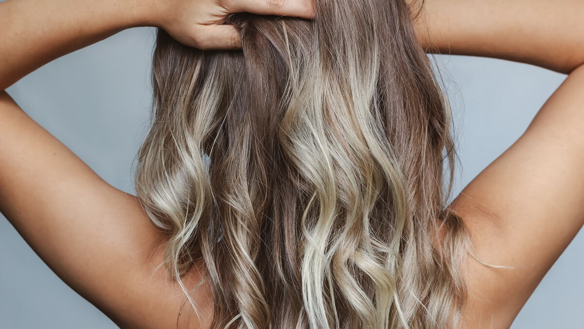 Mechas melting vainilla