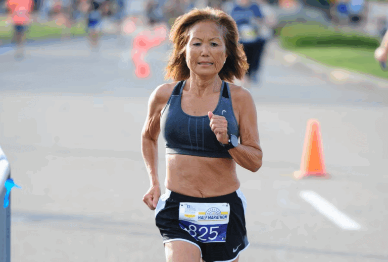 Jeannie Rice, la maratonista de 77 años que sorprende a la ciencia