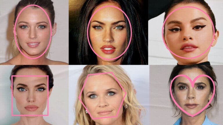 ¿Cuál es tu tipo de rostro? Descúbrelo con esta guía visual