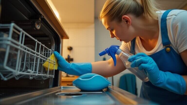 Guía para limpiar el lavavajillas y evitar que genere malos olores