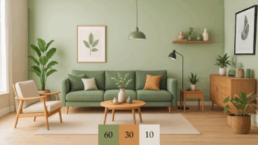 Decora tu hogar como un experto con la regla 60 30 10 del color