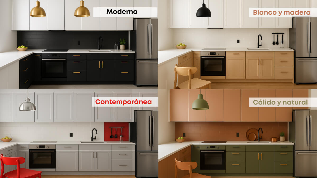Decoración cocina Decora tu hogar como un experto con la regla 60 30 10 del color
