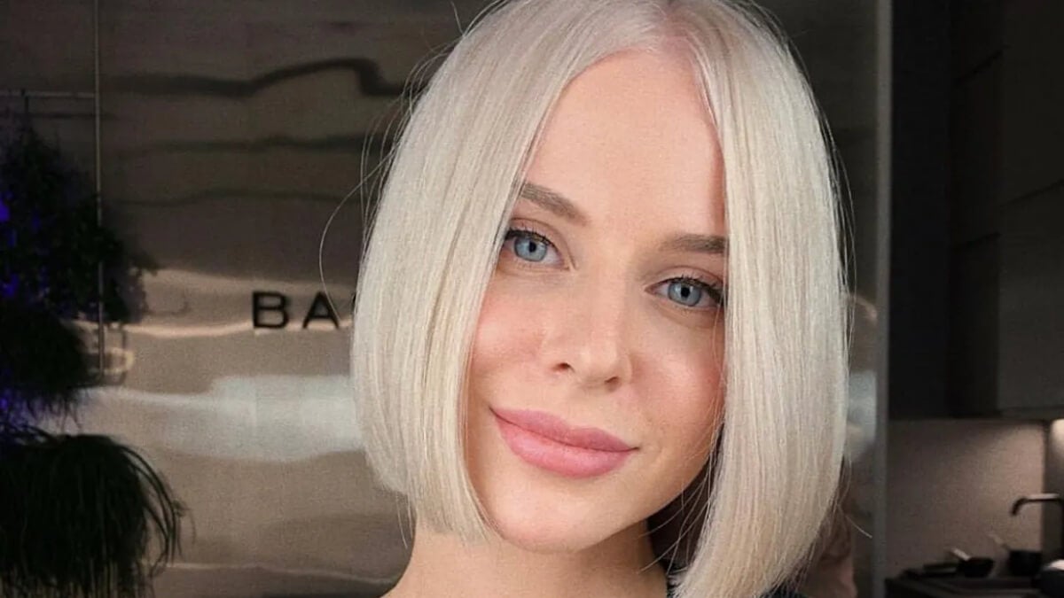 Corte bob clásico.