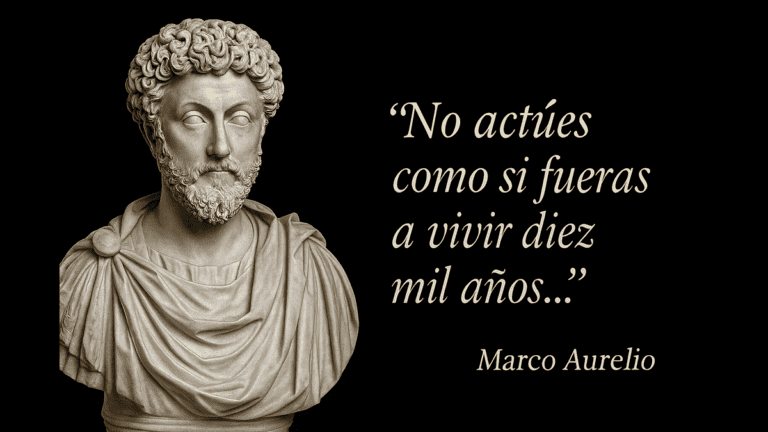 5 frases estoicas de Marco Aurelio para encontrar calma en medio del caos