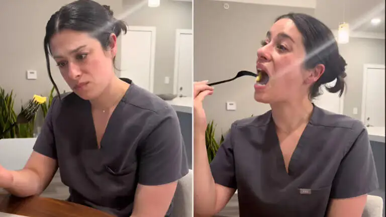 Una chica con fobia a las frutas llora al probar piña por primera vez: su reacción se volvió viral