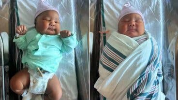 Sorpresa en Florida por el nacimiento de un bebé gigante: “es el bebé más grande que hemos visto”