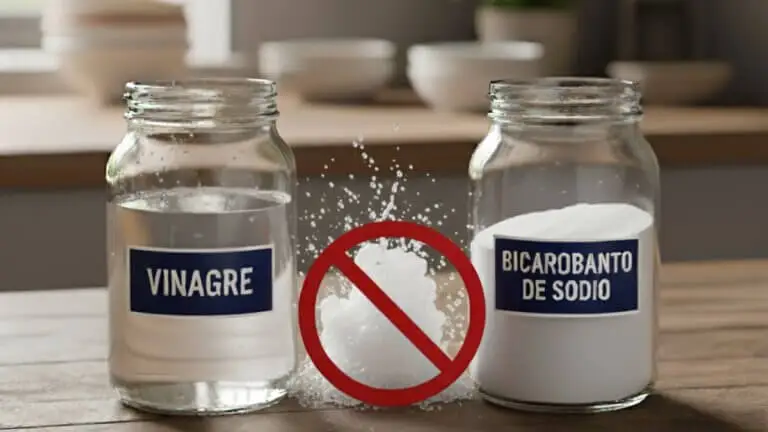 Vinagre + bicarbonato: el error de limpieza más común