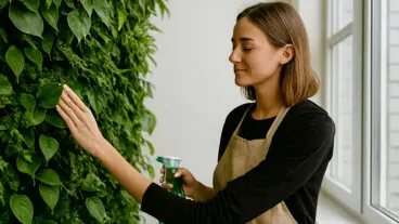 Cómo limpiar tu jardín vertical y mantenerlo siempre verde y espectacular