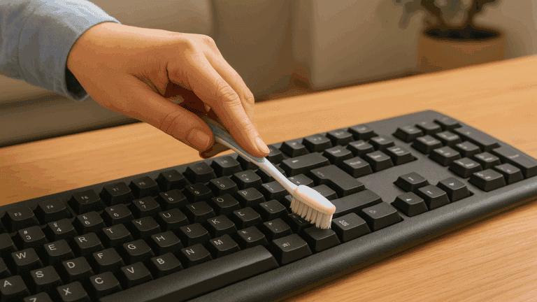 6 usos del cepillo de dientes viejo en la limpieza del hogar