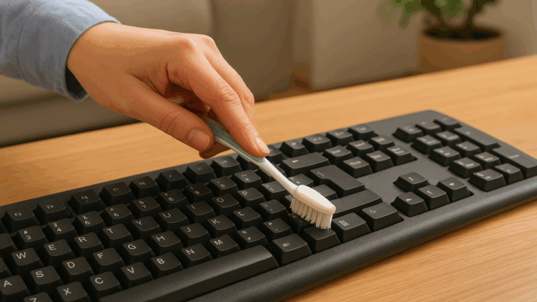 6 usos de cepillo de dientes viejo en la limpieza del hogar