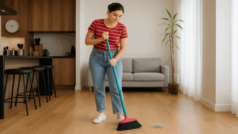 Barrer tu casa a diario: 4 beneficios para tu salud física y mental