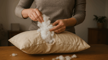 ¿Almohadas viejas? 5 formas útiles de darles una segunda vida