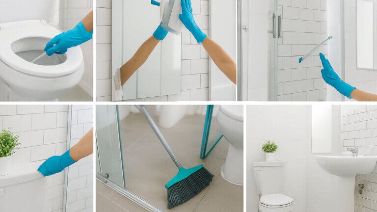 Baño impecable en 5 minutos: una rutina que realmente funciona