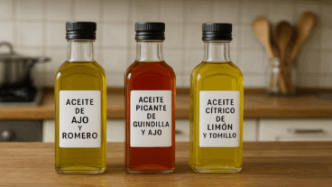 3 recetas deliciosas para aromatizar aceite de oliva en casa