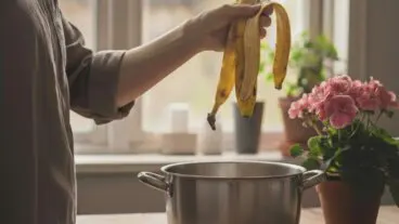 El abono de cáscara de plátano para que tus plantas florezcan más