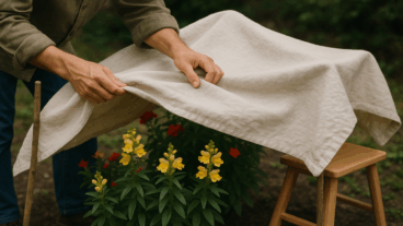 Cómo proteger tus plantas con flores de las primeras heladas del otoño