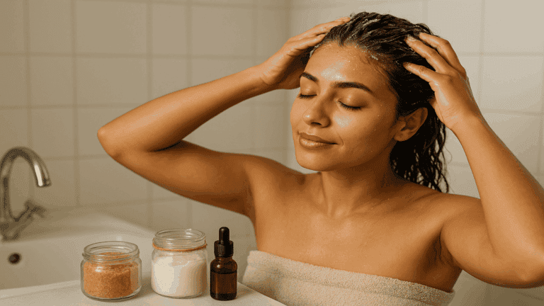 El exfoliante capilar casero que transforma tu cabello desde la raíz