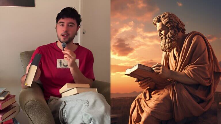 Facundo Viola, creador de contenido: "estos libros de filosofía te van a enseñar mucho sobre la vida"