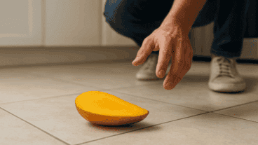 “Regla de los 5 segundos” cuando se te cae la comida al suelo: MENTIRA