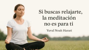 Yuval Noah Harari, filósofo: "Si buscas relajarte, la meditación no es para ti"