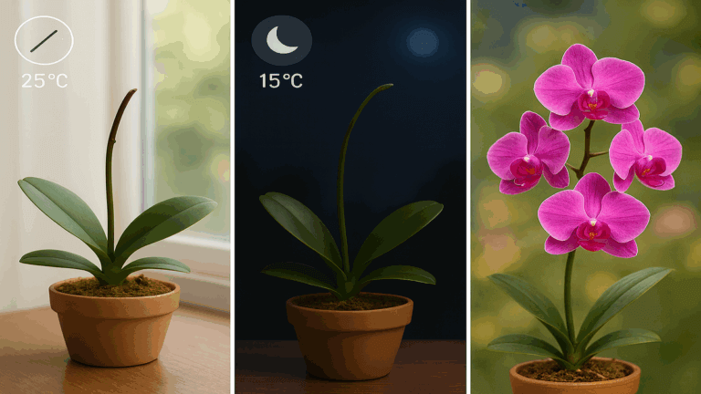 Qué hacer en otoño para que tu orquídea florezca en primavera