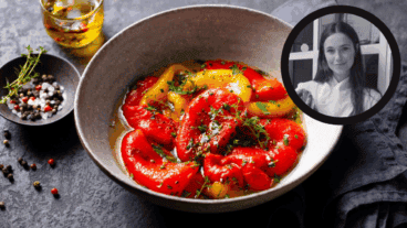 El secreto de la chef Vero Gómez para unos pimientos asados con sabor de restaurante